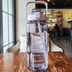 Large Capacity Plastic Straw Water Bottle